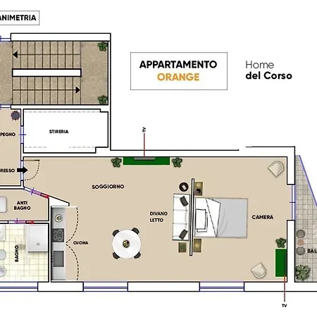 Апартаменты Del Corso Капо-д'Орландо